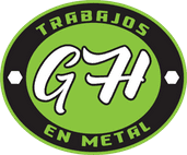 Trabajos en Metal GH - Logo